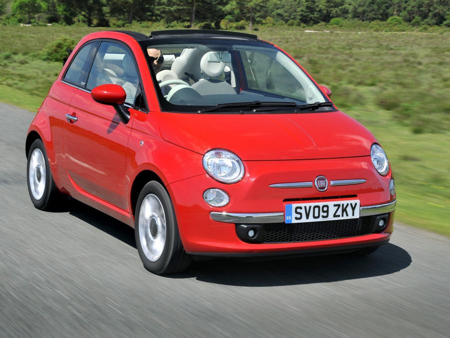  Fiat 500C 2009 года  (UK) (фото 12 из 16)